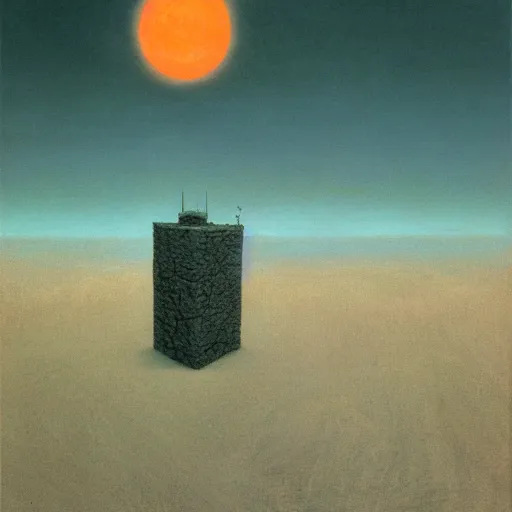 Image similar to New artwork by Zdzisław Beksiński in the year 2022