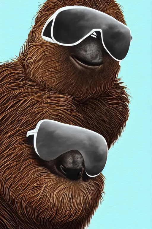 sloth sunglasses wallpaper