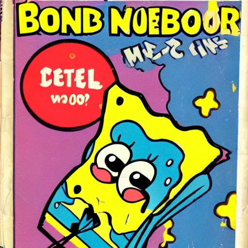 1 9 5 0's comic magazine cover of spongebob | Stable Diffusion | OpenArt