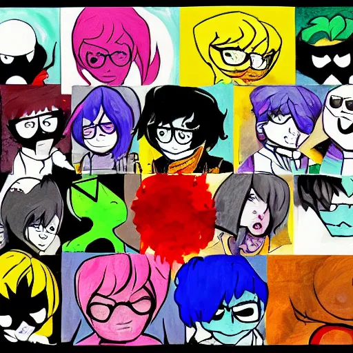 Image similar to homestuck art