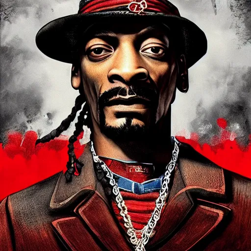 Image similar to Snoop Dogg in RDR 2