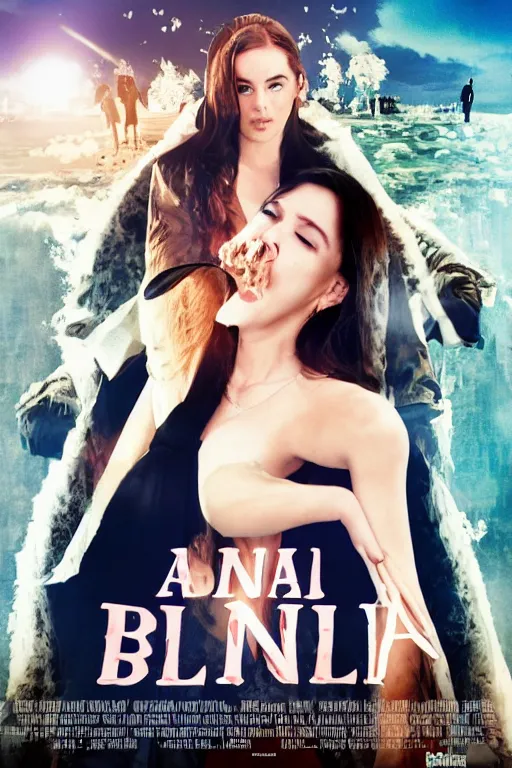 Prompt: belinda blinked movie poster