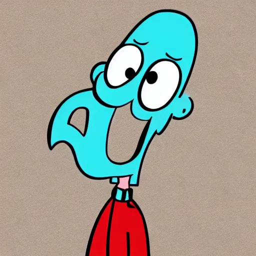 Image similar to handsome squidward