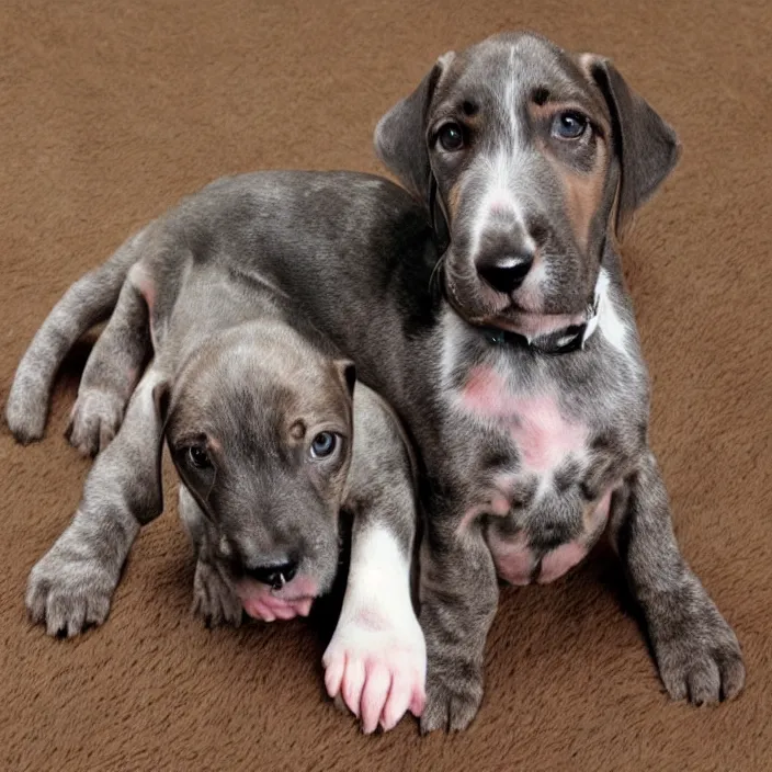 Image similar to cute plott hound puppies calico critter, detailed product photo