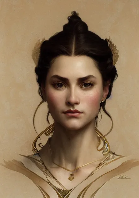 Image similar to portrait of sersei lannister, intricate, elegant, highly detailed, digital painting, artstation, concept art, smooth, sharp focus, illustration, art by artgerm and greg rutkowski and alphonse mucha and william - adolphe bouguereau