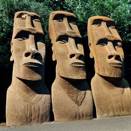 Gigachad as an Easter Island head Stable Diffusion - PromptHero