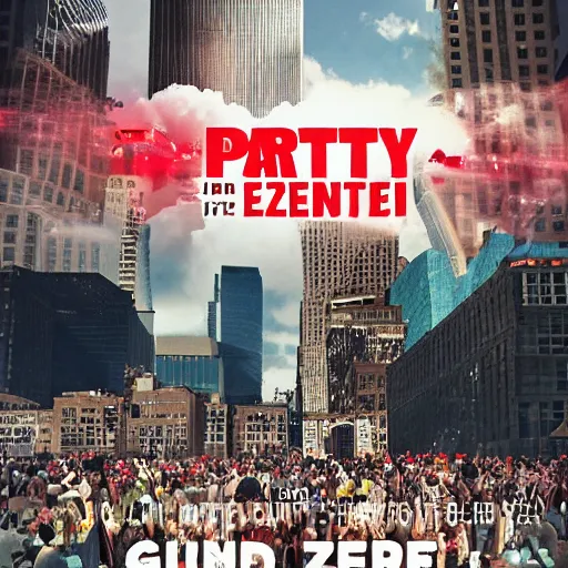 Image similar to party at ground zero