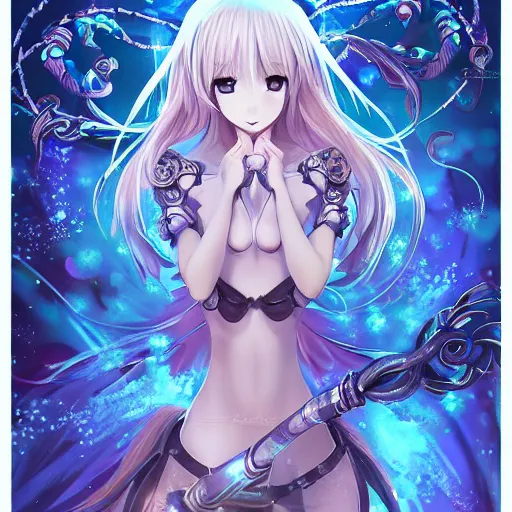 Image similar to “ anime, full body, cute, female, a slender pretty girl wielding a huge hammer, highly intricate detailed, light and shadow effects, intricate, highly detailed, digital painting, art station, concept art, smooth, sharp focus, illustration, advanced digital anime art, the most beautiful thing in the real world, so detailed that the ai drew it ”