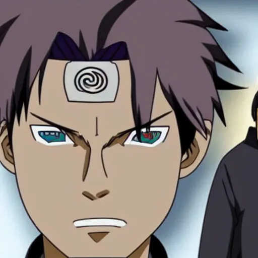 Image similar to sam and dean winchester in naruto shippuden, anime scene