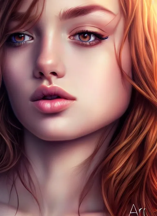 Image similar to a gorgeous female photo, professionally retouched, realistic, smooth face, perfect eyes, symmetrical, full body shot, wide angle, sharp focus, 8 k high definition, insanely detailed, intricate, elegant, art by artgerm