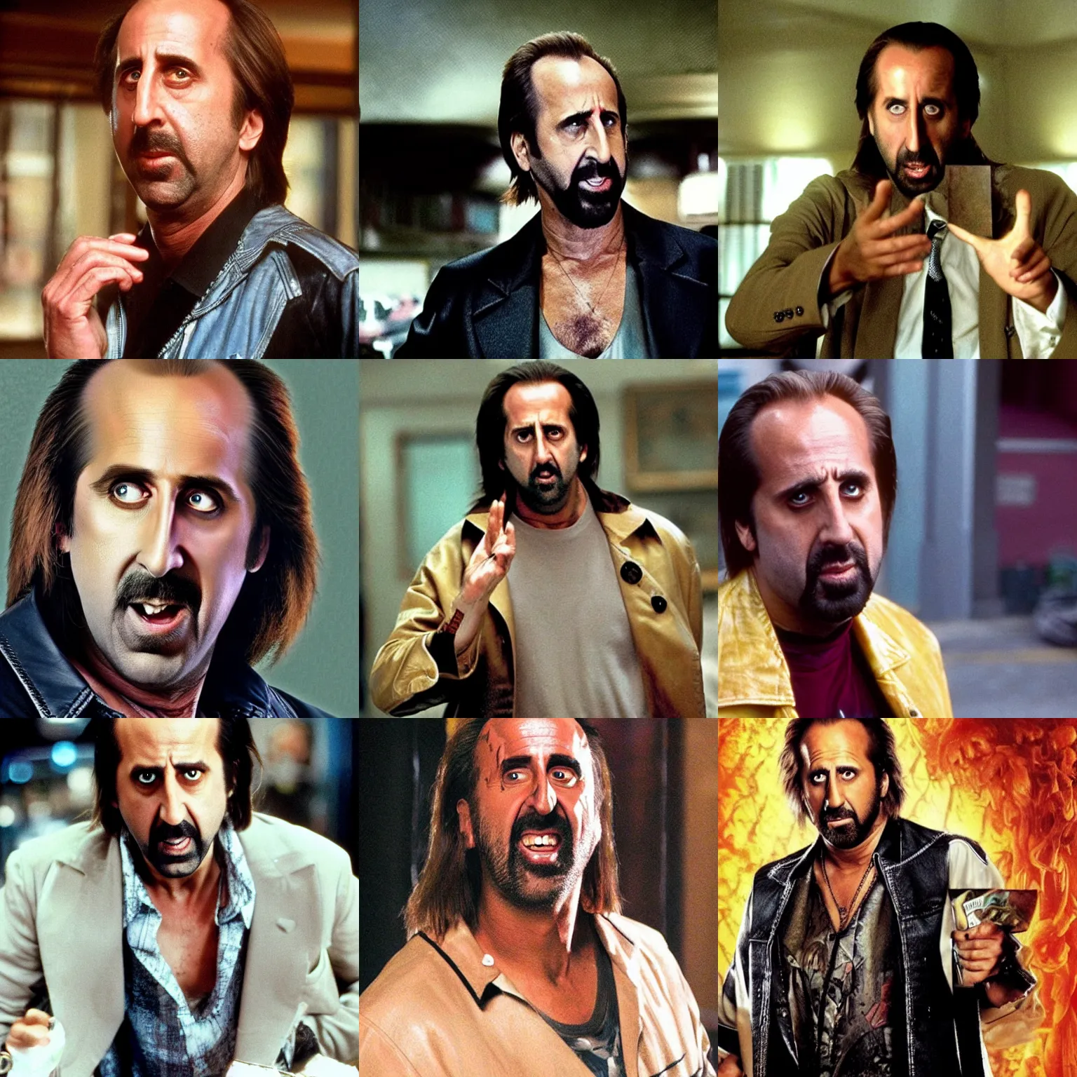 Prompt: peter stormare fused with nicolas cage in big trouble in little china