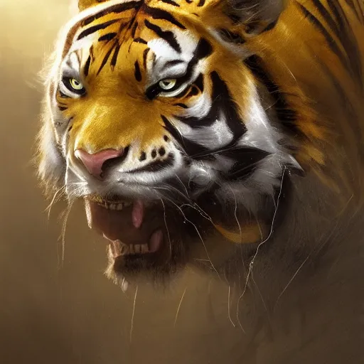 Image similar to a beautfiul award winning aesthetic commission of an antrho albino tiger wearing a yellow-black padded hooded puffer jacket,digital art,art by greg rutkowski,character design by charles bowater,ross tran,photorealistic,detailed face,hyperdetailed,western comic,2021,artstation,deviantart