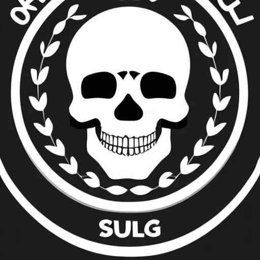 skull gaming logo vectorized | Stable Diffusion