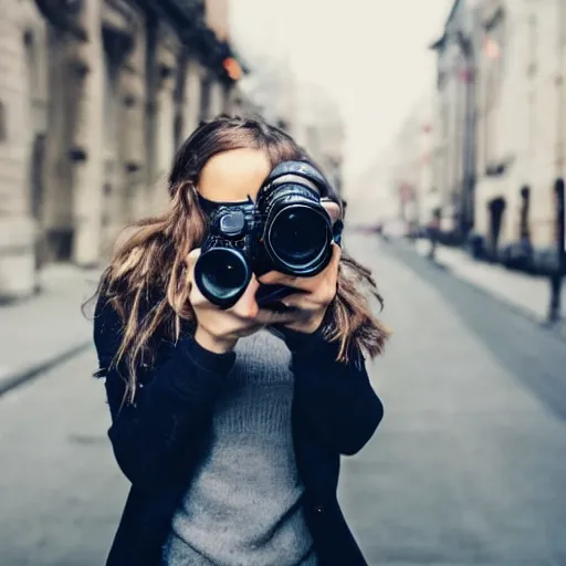 Image similar to narrow photo shot of a women, photography