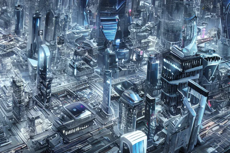 Prompt: Futuristic London in a sci-fi style, hyper realistic, very detailed, 8K,