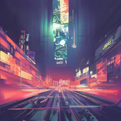 Image similar to The lights of a Neon Tokyo were never meant for you, by Dave McKean, high quality, 8k, trending on Artstation, beautiful, surreal
