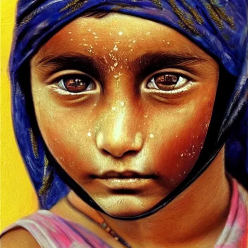 Image similar to the eyes of sharbat gula, artstation hall of fame gallery, editors choice, # 1 digital painting of all time, most beautiful image ever created, emotionally evocative, greatest art ever made, lifetime achievement magnum opus masterpiece, the most amazing breathtaking image with the deepest message ever painted, a thing of beauty beyond imagination or words