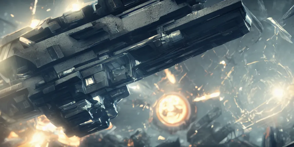 Image similar to sci - fi energetic weapon with scratches, hyper - detailed, close up shot, unreal engine, octane, studio light, commercial shot, hdr, focusing