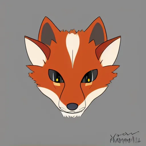 Prompt: anthropomorphic fox headshot fursona, trending on furaffinity