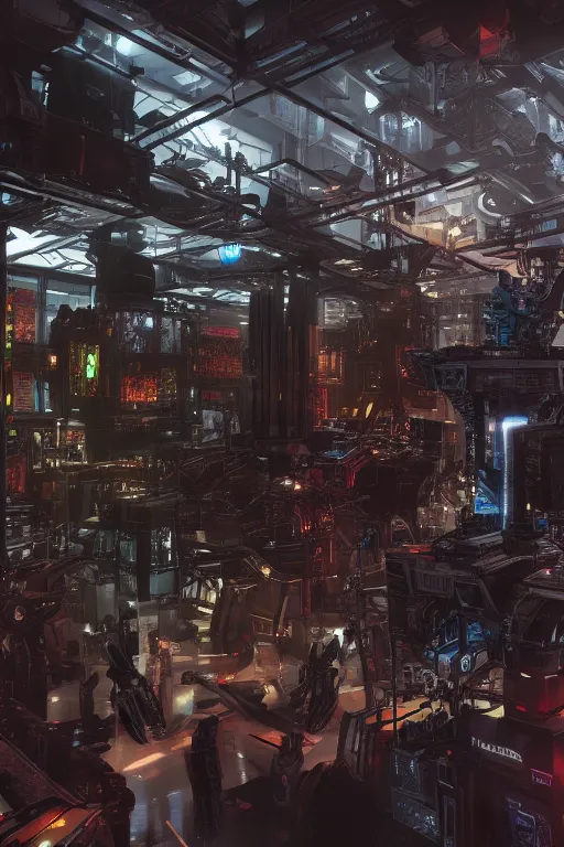 Prompt: Cybertron, inside of a Hot Topic store for goth Decepticons, Transformers, concept art, accurate perspective, cinematography by Wes Anderson, 4k octane render, photorealistic , cinematic lighting, Artstation