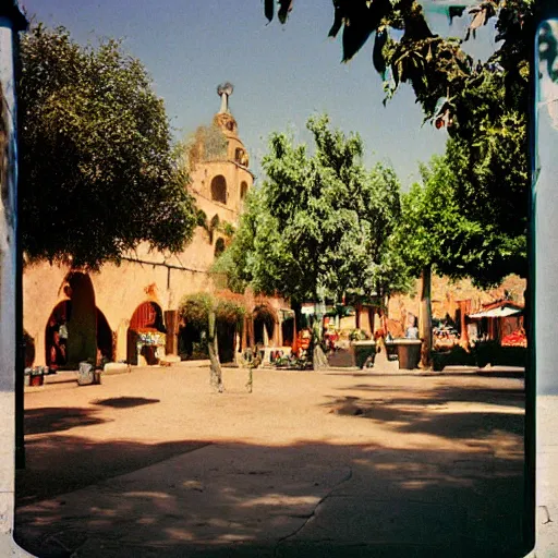 Prompt: photo, tlaquepaque, kodak ektachrome 1 2 0,