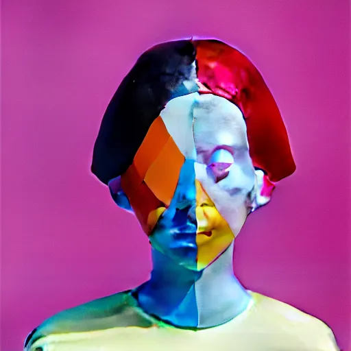 Image similar to abstract 3d female portrait age five by james jean and Jason Chan, rendering, redshift, octane