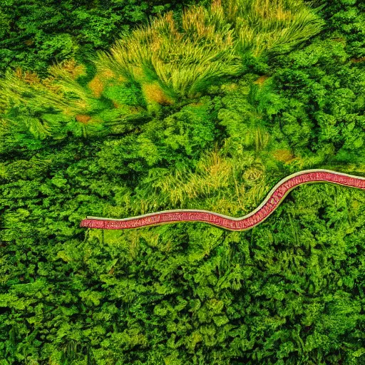 Prompt: an ariel photo of a landscape full of rolling hills made of graves hong kong cemetery photorealism