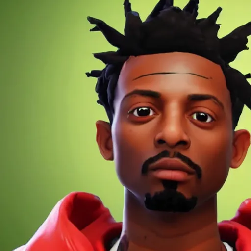 Prompt: a detailed portrait of 2 1 savage in fortnite, unreal engine 5 rendered, incredibly highly detailed and realistic, 8 k, sharp focus, studio quality