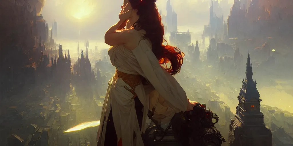 Image similar to the day the world died, highly detailed, digital painting, artstation, concept art, matte, sharp focus, illustration, art by artgerm and greg rutkowski and alphonse mucha