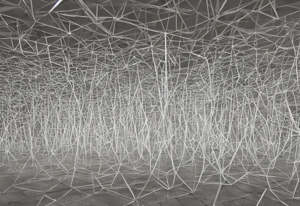 Image similar to A Stasis Chamber, Installation Art, by Ai Weiwei, V-Ray