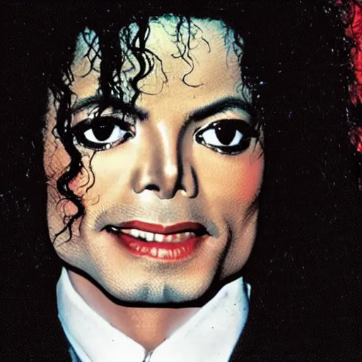 Image similar to michael jackson, aged 5 4