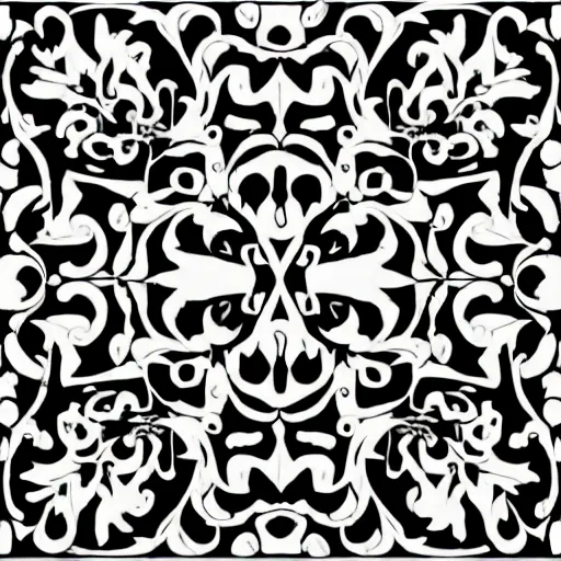 Image similar to ornate box design modern black and white color scheme