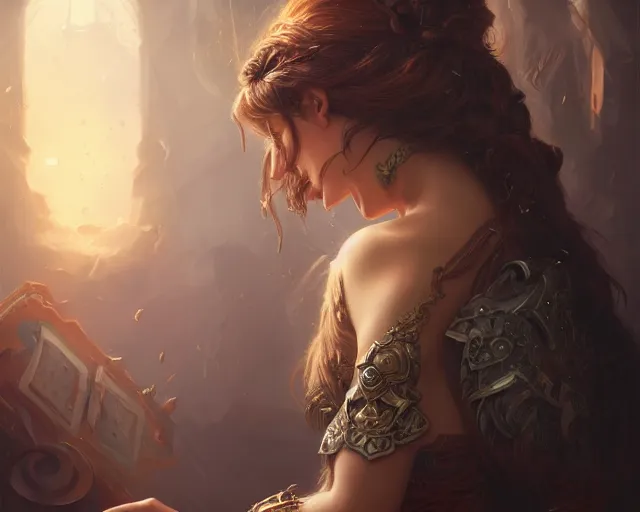 Prompt: photography of daniel lieske, deep focus, d & d, fantasy, intricate, elegant, highly detailed, digital painting, artstation, concept art, matte, sharp focus, illustration, hearthstone, art by artgerm and greg rutkowski and alphonse mucha