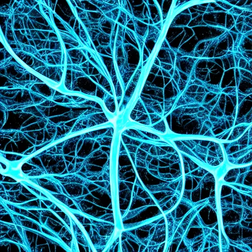 Image similar to texture of neurons