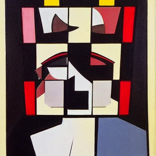 Prompt: cubism era portrait of george harrison