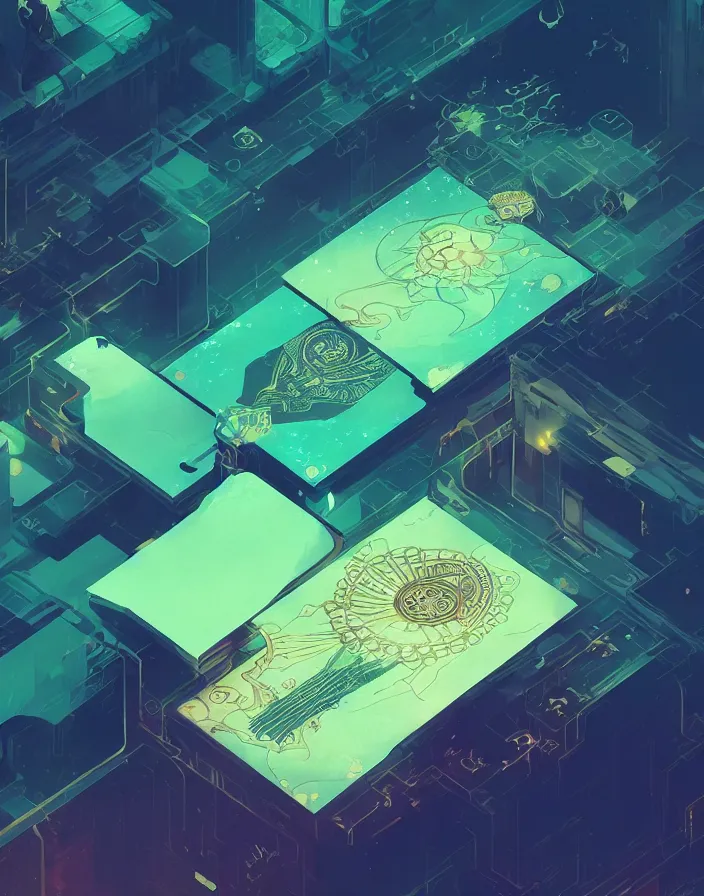 Prompt: “beautiful render of User Interface,tarot by victo ngai and andreas rocha and greg rutkowski, Trending on artstation , unreal engine, 8k hd wallpaperjpeg artifact,blur, artfact”