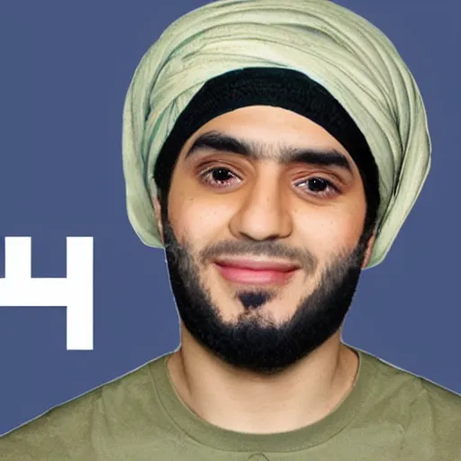 Prompt: a photo of twitch streamer hasanabi, hasan piker, twitch streamer, 9/11, fox news, digital art, 4k