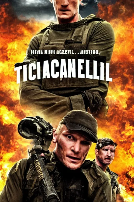 Prompt: action movie poster, mitch mconnell as a tortoise