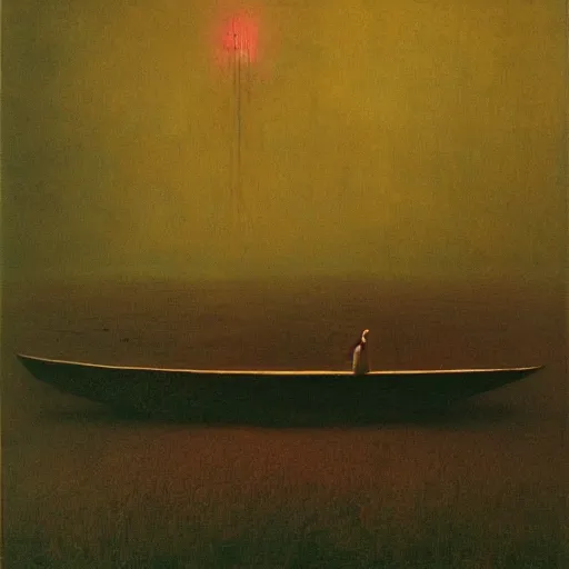 Prompt: dream of the red chamber by Beksinski