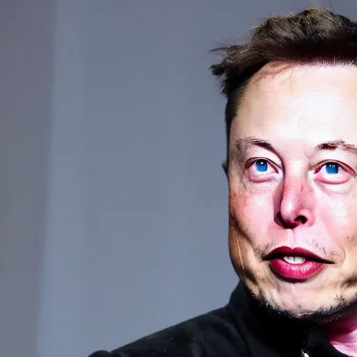 Image similar to Elon Musk as a Borg