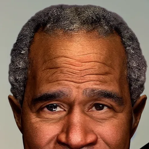 Prompt: african american george bush jr.