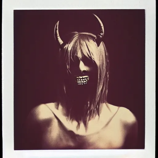 Image similar to demon polaroid