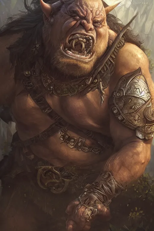 Prompt: Danny Devito as an Orc, world of warcraft, wow , intricate, elegant, highly detailed, digital painting, artstation, concept art, smooth, sharp focus, illustration, art by artgerm and greg rutkowski and alphonse mucha