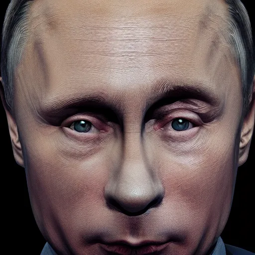 Image similar to Vladimir Putin as Circle clown, realistic render , 4k,