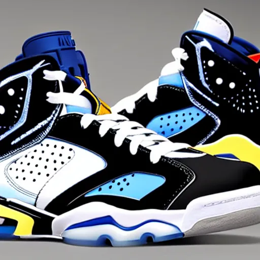 Image similar to spacejam jordan 6 basketball shoes 1990s edition collectors edition