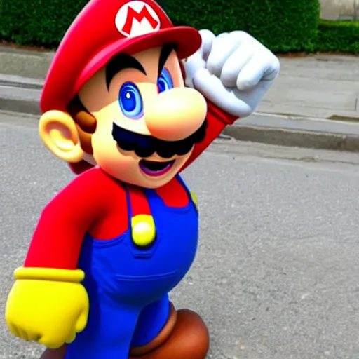 Image similar to Super Mario has hit rough times