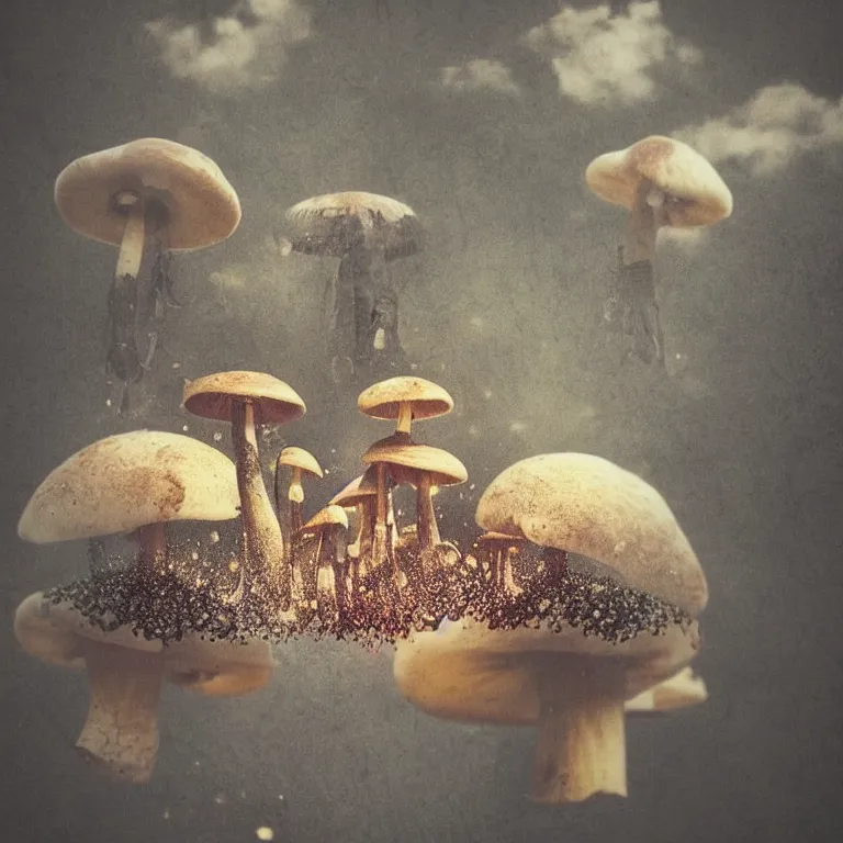 Image similar to double exposure of dally life, symbols of live, explosion, love is the most relevant theme, love is infinity, love is begin of all, 8 k resolution, artistic mode, artistic, trending on instagram, long exposure, love art, serious, fantasy and dreams vibes, mushrooms style and macro style