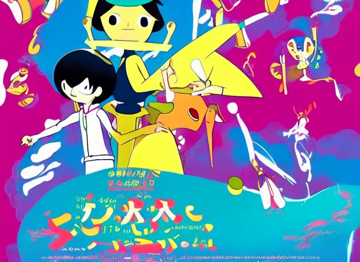 Image similar to key visual from masaaki yuasa's kaiba