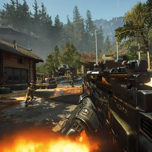 Prompt: Call of duty black ops 3 screenshot, bo3 screenshot