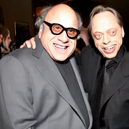 danny devito and steve buscemi getting married Stable Diffusion